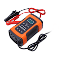 Miniatyrbillede 2 af 8: 3-trins automatisk smart batterilader LCD-display multifunktionel lader AC100-240V til elbiler EU-stik