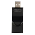 Pikkukuva 2 / 8: USB WiFi 6 -sovitin 2.4 5.8G Dual Band WPA3 Salaus 1800Mbps WiFi-sovitin kahdella 2dBi-antennilla PC:lle Windows 11 10