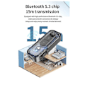 Miniatyrbillede 4 af 5: Bluetooth 5.3 Audio Receiver Transmitter Stereo Musik Adapter