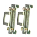 Miniatyrbilde 3 av 5: 10 stk. Faste Klemmer Festeklips for 35mm DIN-skinne (Metall Modell 11)