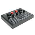 Miniatyrbild 6 av 8: Podcast-utrustningspaket Brusreducering Stabil inspelningsstudiopaket Ljudkort Mixer för Livestreaming