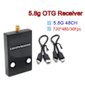 Miniatyrbillede 4 af 5: 5.8G 56CH Mini FPV Modtager UVC Video Downlink OTG