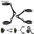 Miniatyrbilde 2 av 5: Universal motorsykkel frontlyktfeste klemme for Harley Dyna Chopper Bobber - Passer til 37mm, 41mm, 49mm, 54mm gaffelrør 54mm