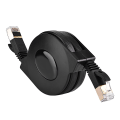 Miniatyrbillede 1 af 6: Udtrækkeligt CAT7 RJ45 600MHz Patch-afskærmet LAN-netværkskabel flad Ethernet-ledning