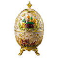 Miniatyrbilde 1 av 5: Håndmalt emalje Fabergé-egg - Keiserlig påskeegg