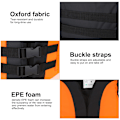 Miniatyrbillede 4 af 8: Børneredningsvest Børnesikkerhedsjakke med fløjte til svømning Bådsejlads Rafting (orange)