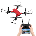 Miniatyrbilde 2 av 8: RC Drone Optisk Flyt WIFI FPV Smart Follow Folding RC Drone Quadcopter Rouge Høydehold 1080P