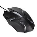Miniatyrbild 5 av 8: Gaming Mouse RGB Glödande Andningsljus 1600 DPI 3D Scroll Wheel Ergonomisk trådbunden USB Datormus för PC Le noir