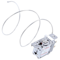 Miniatyrbillede 2 af 5: AC 220V-250V Volt 5(4)A 3-Ben 5.8mm Dia Aksel Køleskab Termostat-B5