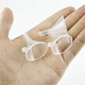 Miniatyrbillede 5 af 5: 100 stk. 4 cm multifunktionelle plastiktragte med lang tud, fødevaregodkendt plastik Zekai
