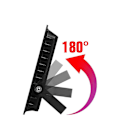 Pikkukuva 3 / 4: 1 pakkaus 10 W High Luminosity 657 lumenia IP66 LED-valonheittimiä - kylmän valkoinen 6000K lineaarinen valaistus