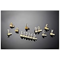Miniatyrbild 5 av 5: 10 st Digital Prislapp 3D Metallhyllor Justerbar Gbp Pris Fyrkantig Kit För Butiksdisplay Smycken