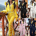 Miniatyrbillede 5 af 5: Vinter Kvinders Pink Vandafvisende Ski Dragt Jumpsuit Udendørs Sne Dragt 3XL
