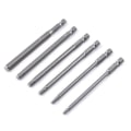 Pikkukuva 1 / 4: Kuusikulmaisten ruuvimeisselikärkien 6-osainen sarja 100 mm (2,5/3/4/5/6/8 mm)