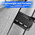 Miniatyrbild 5 av 5: USB-hubb, 4-portars USB-hubb Ultratunn Bärbar USB-splitter för iMac Pro, MacBook Air, Mac Mini/Pro, Surface Pro, Notebook PC, Laptop, USB-minnen,