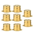 Miniatyrbillede 5 af 8: 2 sæt aluminiumlegering funktionshjælpeknap controller reservedele passer til PS4Gold