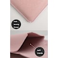 Miniatyrbild 5 av 5: PU Läder Portabelt Tangentbord Bärväska Förvaringsväska Dammtät Skyddsfodral för Logitech K380 Multi-Device Bluetooth Tangentbord (Rosa)