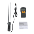 Miniatyrbillede 1 af 8: LCD Display Digital Grain Moisture Meter Fugtighedstester for hvede majs uafskallet