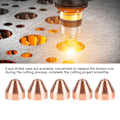 Miniatyrbilde 7 av 8: 5 stk/sett 220993 Plasma Cutter Skjærebrenner Forbruksvarer Skjoldhette for MAX105