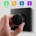 Miniatyrbild 4 av 5: 86 Hi-Fi Smart Väggmonterad Stereo Bakgrundsmusik Kontroller Svart