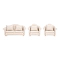 Miniatyrbillede 1 af 8: 1:12 skala dukkehus sofa håndlavet høj simulation miniature sofa til dukkehus tilbehør