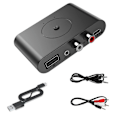 Miniatyrbillede 3 af 5: Bluetooth 5.3 Audio Receiver Jack Stereo Musik Trådløs Adapter