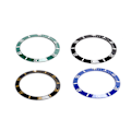 Miniatyrbild 5 av 8: 4st keramisk watch Insert Armbandsur Bezel Insert Ring Ersättningsdelar 38mm