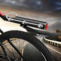 Miniatyrbillede 5 af 8: KW‑671‑05 Cykel Bagagebærer Sæde Pindemontering Hurtig Afmontering Legering Cykelholder Lastbærer