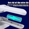 Miniatyrbilde 4 av 5: USB UV-sterilisator: Kraftig fjerning av midd for hjemmet seng støvsuger 3.7V middfjerner B