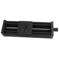 Miniatyrbillede 2 af 8: Skrue Slide Lineær Bord Aluminiumslegering 3D Printer Graveringsmaskine Sort/SølvSort 400mm