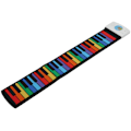 Miniatyrbillede 5 af 8: Rollup Piano Silikone 49 Keys Roll Up Piano Keyboards Hand Roll Piano Pædagogiske gaver