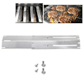 Miniatyrbillede 4 af 5: Justerbar Varmeplade i Rustfrit Stål BBQ Gasgrill 2 STK