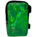 Miniatyrbild 5 av 5: Holografisk Lårväska - Telefonhållare Festivalväska för Kvinnor, Män - Iridescent Ankelväska - Reflekterande Hands Free Rave Väska - GSL FF ZD grön