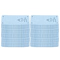 Pikkukuva 1 / 8: 100 kpl PU-nahkainen etiketti väri käsintehty pehmeä 4 reikää hyödyllinen DIY-tarvikkeet lompakolle hatulle (03 )