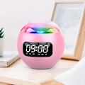 Miniatyrbild 2 av 5: Mini Bluetooth Högtalare Musikspelare LED Display Klocka Väckarklocka Juni 6.15
