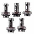 Miniatyrbillede 5 af 8: 6 STK PC Vandkøling TwoTouch Fitting G1/4 gevind Modhagestik til rør 9,2 mm