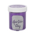 Miniatyrbillede 1 af 8: Lilla hårfarvning voks mudder Mænd Kvinder Midlertidigt hår Clay Styling Tool til Cosplay Halloween Party 3,5 oz