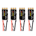 Miniatyrbillede 1 af 5: 4 stk. 30A ESC BLHeli-S Elektronisk Hastighedsregulator Understøtter DSHOT600