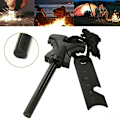 Miniatyrbillede 2 af 5: Ferro Rod Striker Paracord Snore Vandtæt Flint Iltænding til Camping Vandreture Rygsækrejser