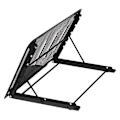 Miniatyrbild 2 av 5: Laptopställ, Vikbart Portabelt Ventilerat Laptopställ för Skrivbord, Universellt Lättviktigt & Justerbart Ergonomiskt Fäste Kompatibelt med iM(ac)/Laptop/No