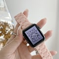 Miniatyrbild 2 av 5: PC-klockarmband Replacment Smartwatch-remmar med metallspänne för Iwatch 1 2 3 4 5 6 7 Se Rosa 42 44 45mm