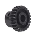Pikkukuva 7 / 8: S4304-0006-0024 Teräs, 6 mm:n reiän halkaisija hammaspyörä, 24 hammasta, moduuli 0,8 hammaspyörän osat