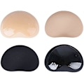 Miniatyrbilde 1 av 4: Silikon usynlige hjerte push-up pads - 2 par