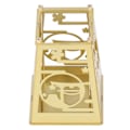 Miniatyrbilde 4 av 8: Metallpennholder Multifunksjon Enkel montering Fin glansoverflate Galvanisering Robust Holdbar Gullpennholder