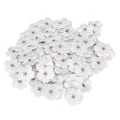 Miniatyrbillede 1 af 8: 100 stk. broderiklæbestof mønster blomme strygemærker DIY rygsæk tøj tilbehør