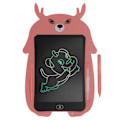 Miniatyrbilde 1 av 8: 8,5 tommers LCD-skrivetavle Øyebeskyttelse LCD Fargerik Doodle Håndskriftpapir for 3 år + (Lyse rosa hjortfarget penn)