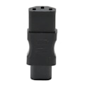 Miniatyrbillede 8 af 8: 4 STK IEC320 C8 til C13 Netledning Adapter PVC-hus IEC320 Strømstik Adapter til Laptop Ups Socket