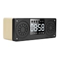 Pikkukuva 2 / 8: Bluetooth Mini Langaton Herätyskello Ulkoilman Kannettava Liitäntäkortti Bass Musiikkikaiutin (Keltainen Puun Syy)
