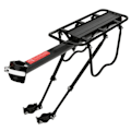 Miniatyrbillede 3 af 8: Universal Quick Release Cykel Touring Carrier Aluminiumslegering Cykelholder Stativ