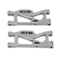 Miniatyrbild 2 av 5: För 1:14 144001 Rc Bil Uppgraderingsdelar Metall Styrning Swing Arm Bas C Bakre Nav Dragstång, grå